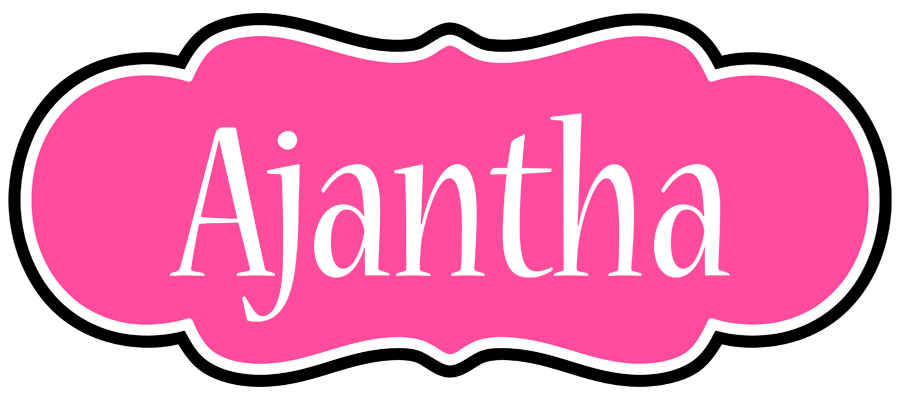 Ajantha invitation logo
