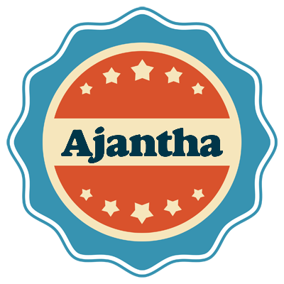 Ajantha labels logo