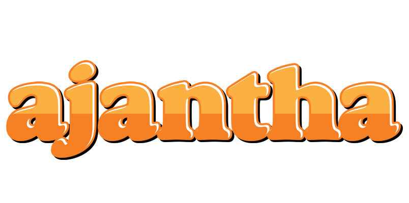 Ajantha orange logo