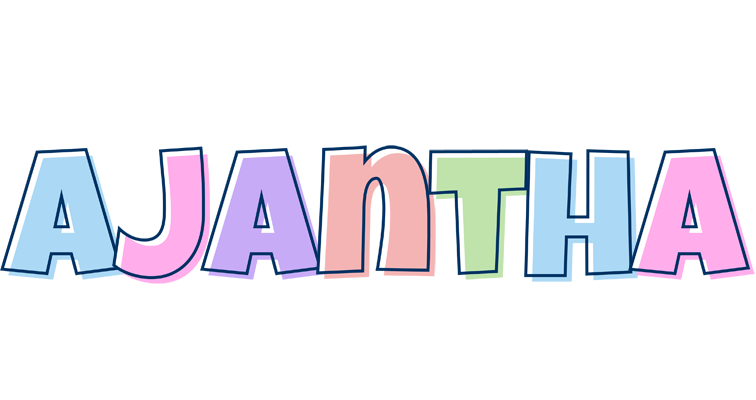 Ajantha pastel logo