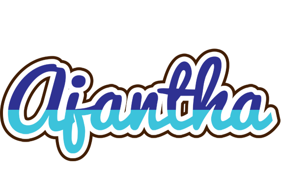 Ajantha raining logo