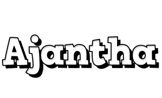 Ajantha snowing logo