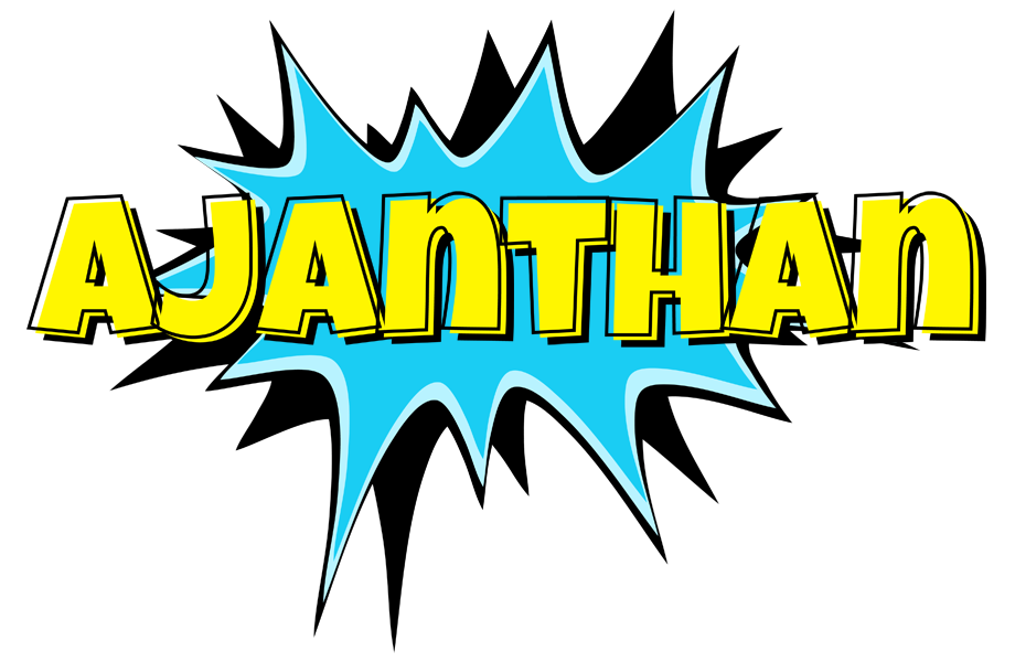 Ajanthan amazing logo