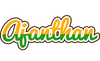 Ajanthan banana logo