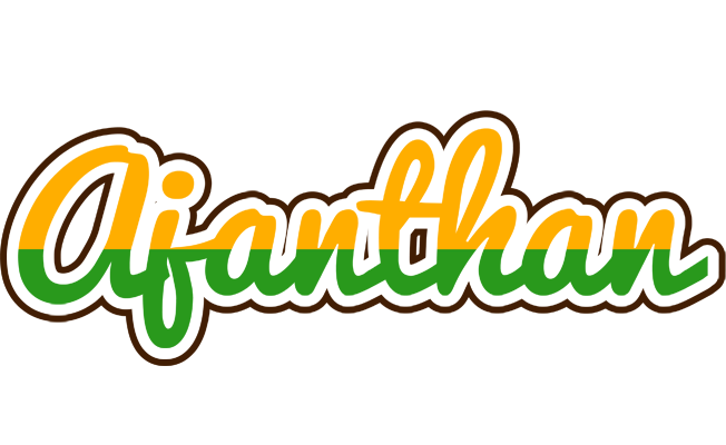 Ajanthan banana logo