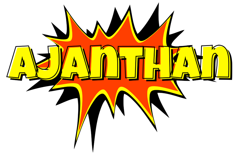 Ajanthan bazinga logo
