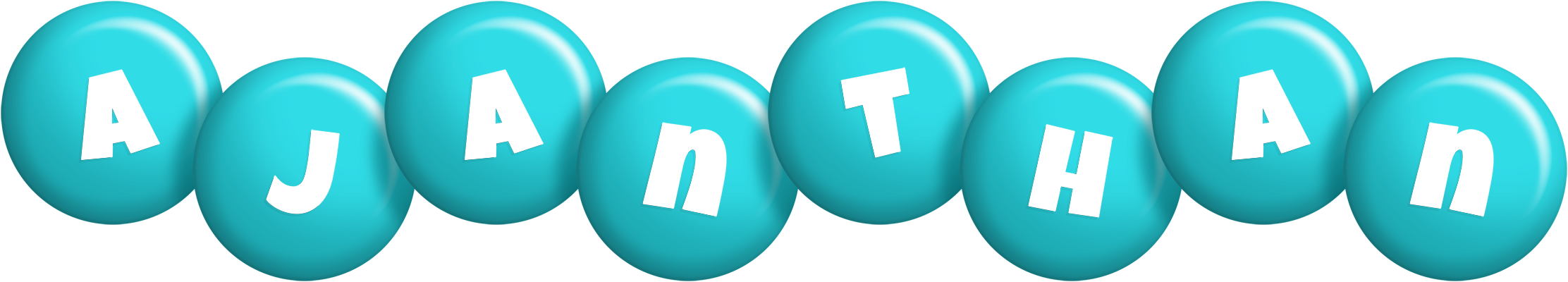 Ajanthan candy-azur logo