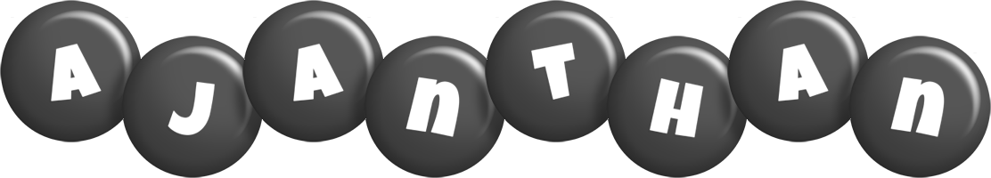 Ajanthan candy-black logo