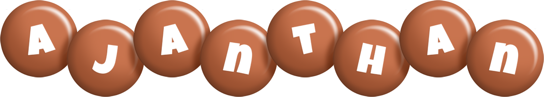 Ajanthan candy-brown logo
