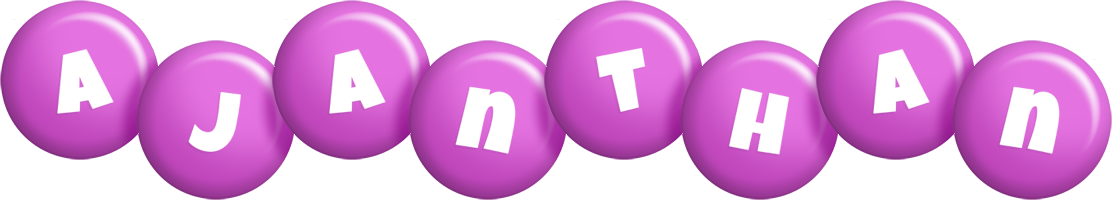 Ajanthan candy-purple logo