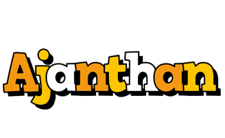 Ajanthan cartoon logo