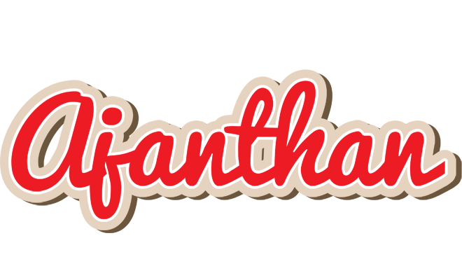 Ajanthan chocolate logo