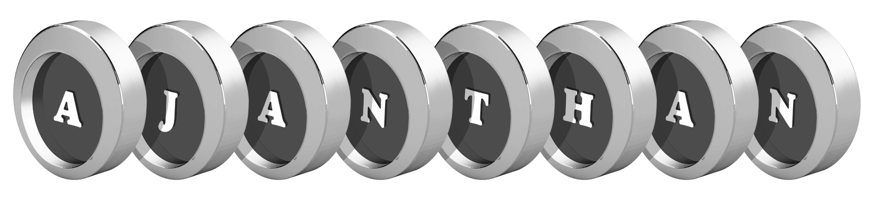 Ajanthan coins logo