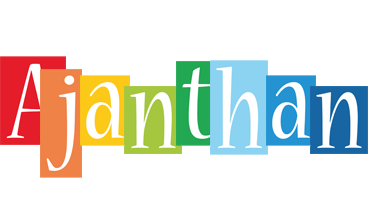 Ajanthan colors logo