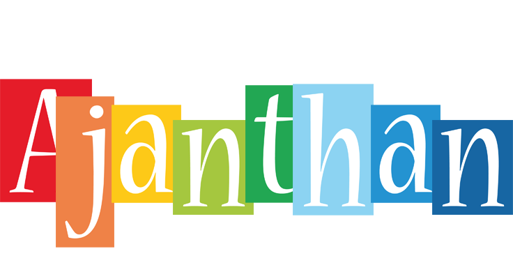 Ajanthan colors logo