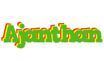 Ajanthan crocodile logo