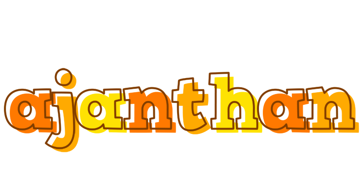 Ajanthan desert logo