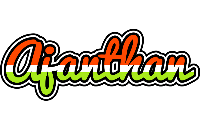 Ajanthan exotic logo