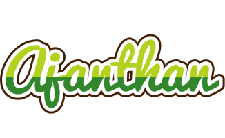 Ajanthan golfing logo