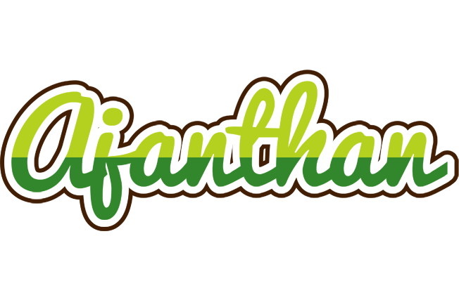 Ajanthan golfing logo