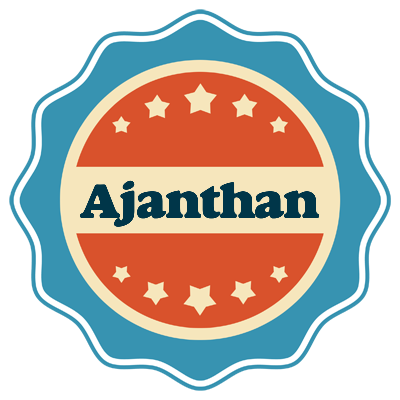 Ajanthan labels logo