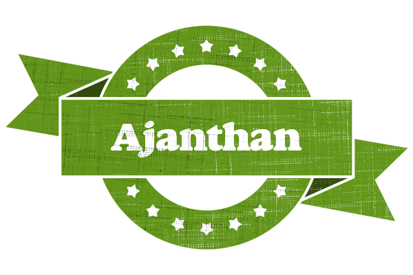 Ajanthan natural logo