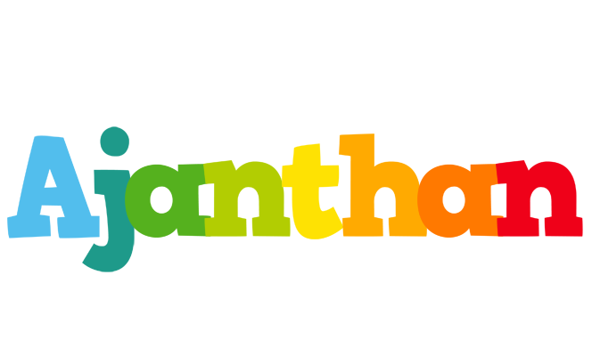 Ajanthan rainbows logo