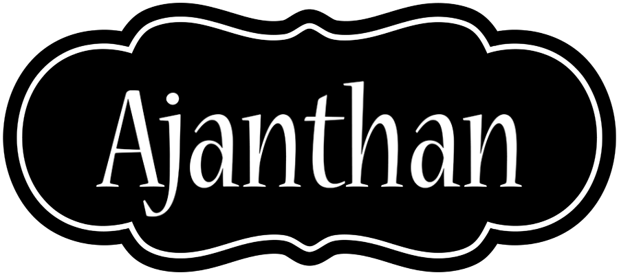 Ajanthan welcome logo