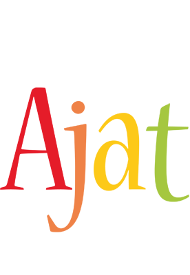Ajat birthday logo