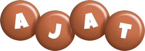 Ajat candy-brown logo