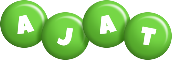 Ajat candy-green logo