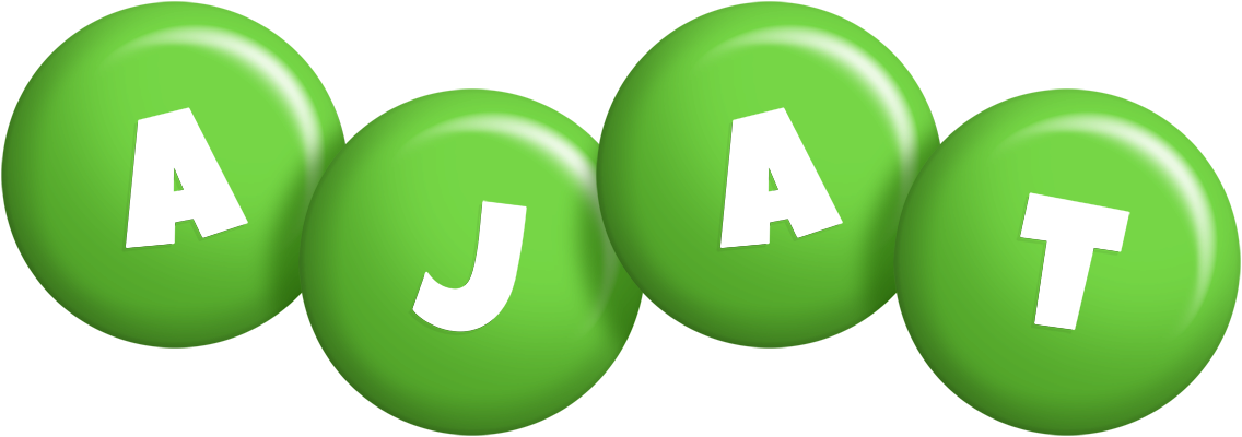 Ajat candy-green logo