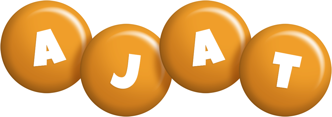 Ajat candy-orange logo