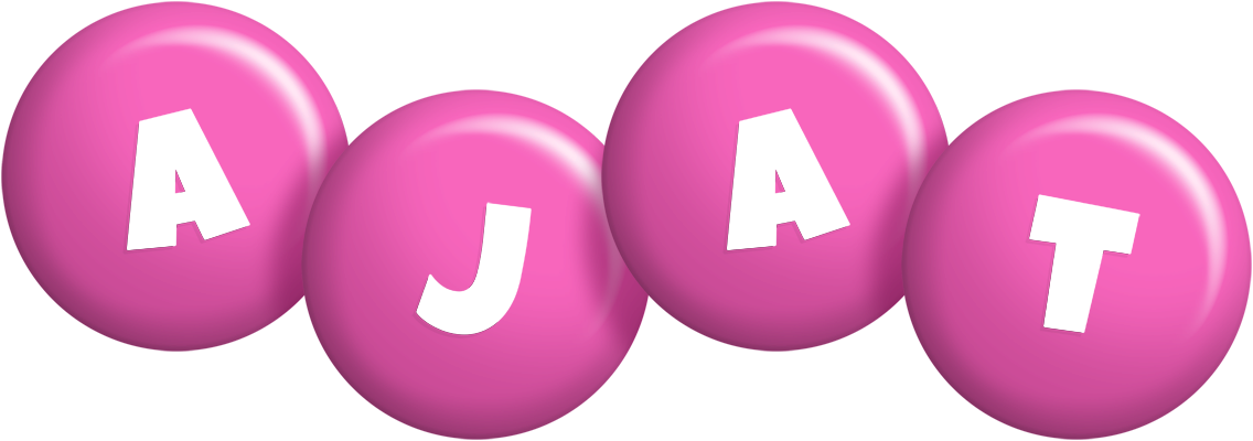 Ajat candy-pink logo