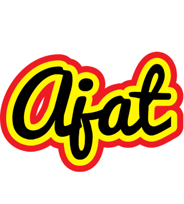 Ajat flaming logo