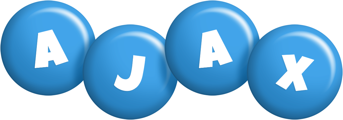 Ajax candy-blue logo