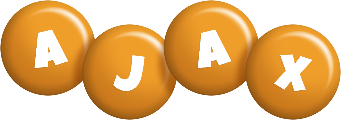 Ajax candy-orange logo