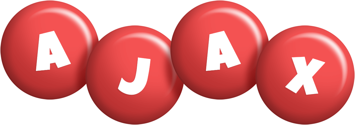 Ajax candy-red logo