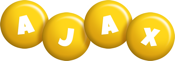 Ajax candy-yellow logo