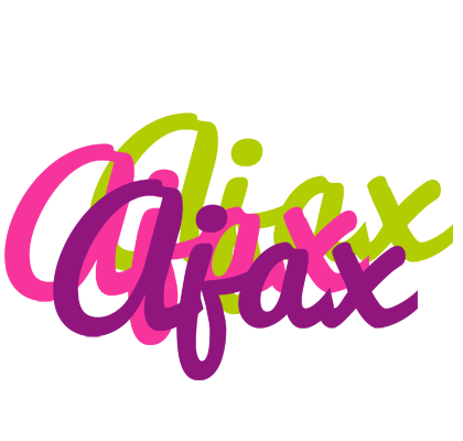 Ajax flowers logo