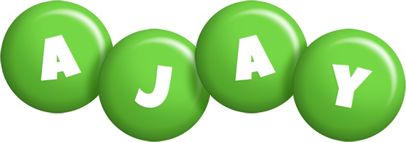 Ajay candy-green logo