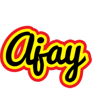 Ajay flaming logo