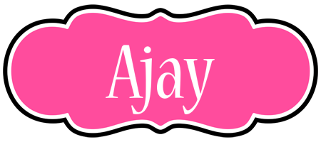 Ajay invitation logo
