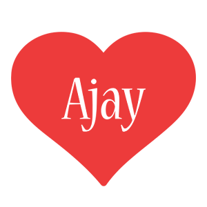 Ajay love logo