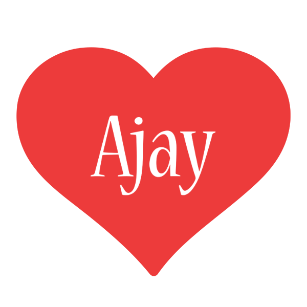 Ajay love logo