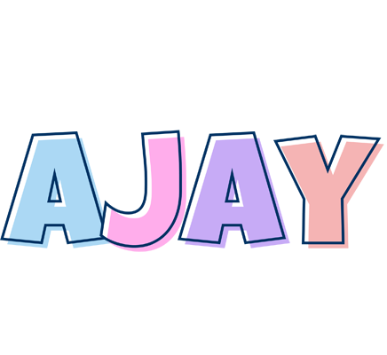 Ajay pastel logo