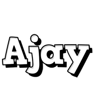 Ajay snowing logo