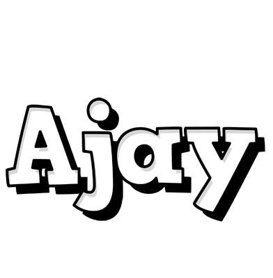 Ajay snowing logo
