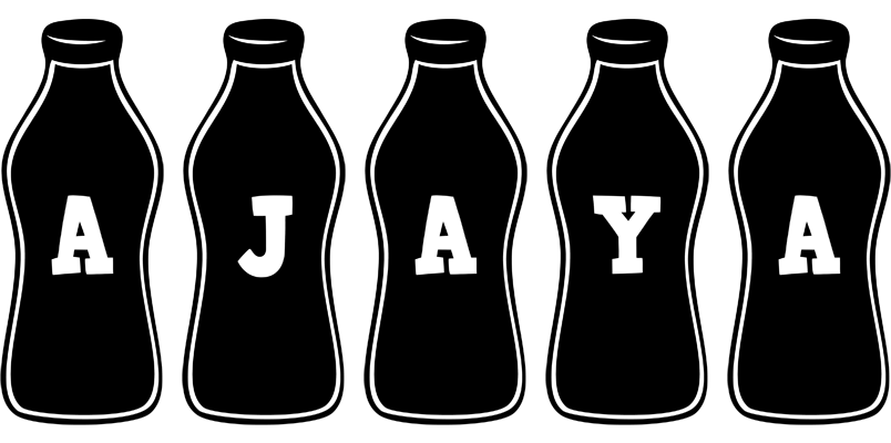 Ajaya bottle logo