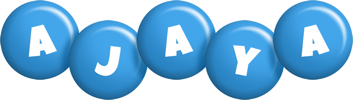 Ajaya candy-blue logo